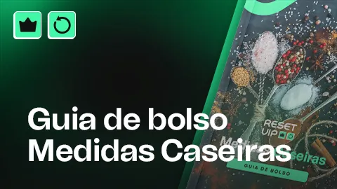 Guia de bolso Medidas Caseiras